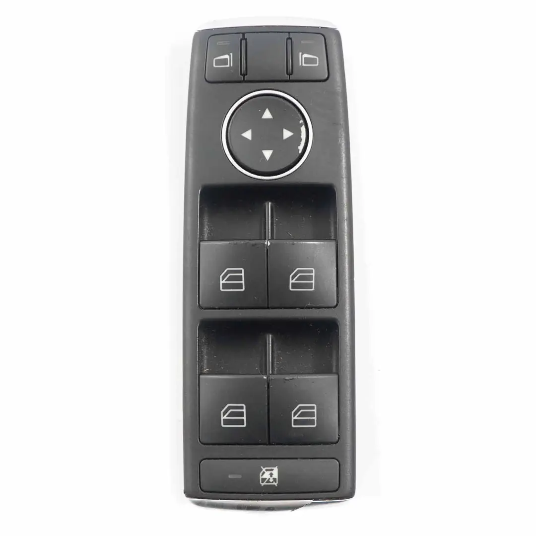 Elektrischer Fensterheber Schalter Fahrerseite für Mercedes W176 mit Teilenummer A1669054300 Mercedes W176 Elektrischer Fensterheber Schalter Fahrerseite - SKU A1669054300 - Teilenummer A1669054300