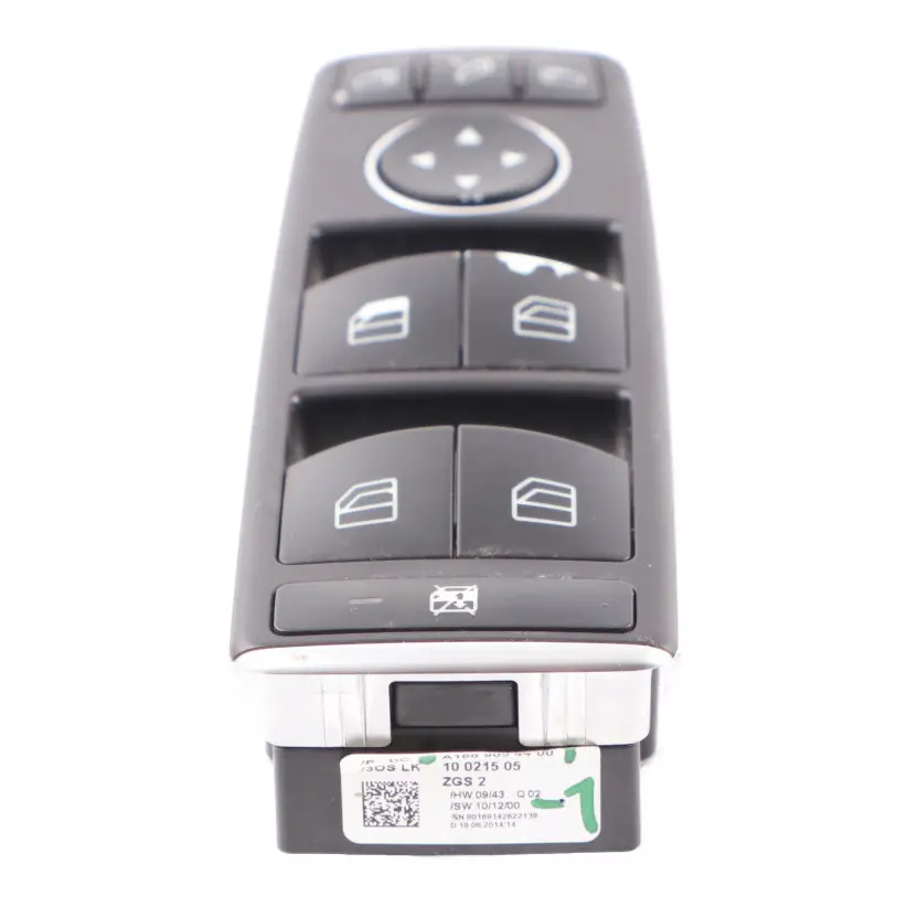 Mercedes W176 Interruptor Elevalunas Eléctrico Lado Conductor - SKU A1669054400-1 - Número de pieza A1669054400