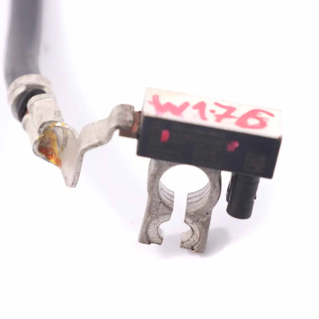 Cable Mercedes W176 W246 Negative Lead Wiring Harness to Battery with Part number A1669056001 Battery Cable Mercedes W176 W246 Negative Lead Wiring Harness - SKU A1669056001-1 - Part number A1669056001