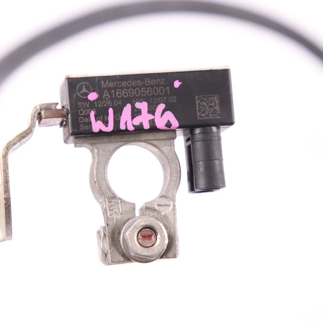 Mercedes W176 W246 Cavo batteria Cavo negativo cablaggio - SKU A1669056001 - Numero di parte A1669056001