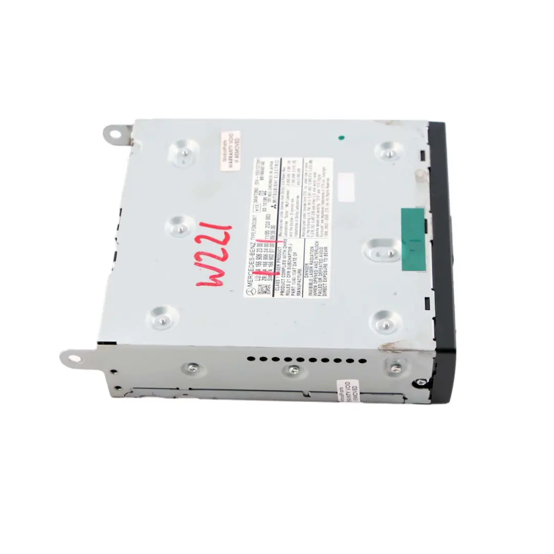 Mercedes W221 Hintere Armlehne DVD Player Steuerung Headunit - SKU A1669062300 - Teilenummer A1669062300