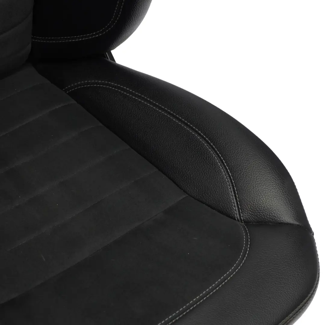 Mercedes ML W166 Asiento Delantero Sport Derecho Tela Imitación Cuero Negro - SKU A1669101047-1 - Número de pieza A1669101047