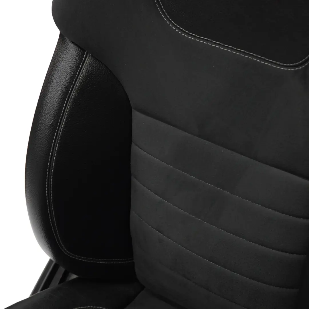 Mercedes ML W166 Fotel Sport Prawy Przód Materiał Imitacja Skóry Czarna - SKU A1669101047-1 - Numer Części A1669101047