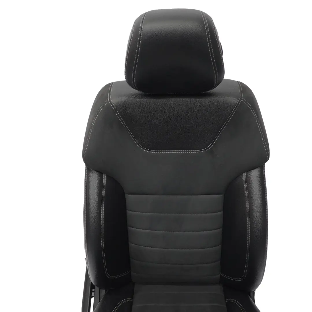Front Seat Sport Right O/S Fabric Imitation Leather Black to Mercedes ML W166 with Part number A1669101047 Mercedes ML W166 Front Seat Sport Right O/S Fabric Imitation Leather Black - SKU A1669101047-1 - Part number A1669101047