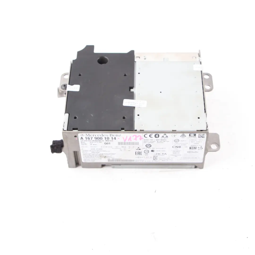 Unité principale Media Player Audio Radio Controller pour Mercedes V177 à propos du numéro de pièce A1679001014 Mercedes V177 Unité principale Media Player Audio Radio Controller - SKU A1679001014 - Numéro de pièce A1679001014