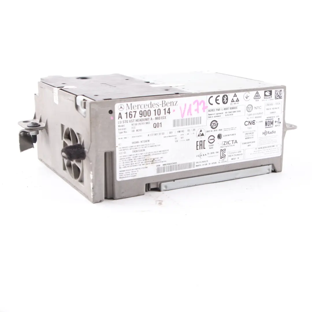 Mercedes V177 Head Unit Media Player Audio Radio Controller - SKU A1679001014 - Part number A1679001014