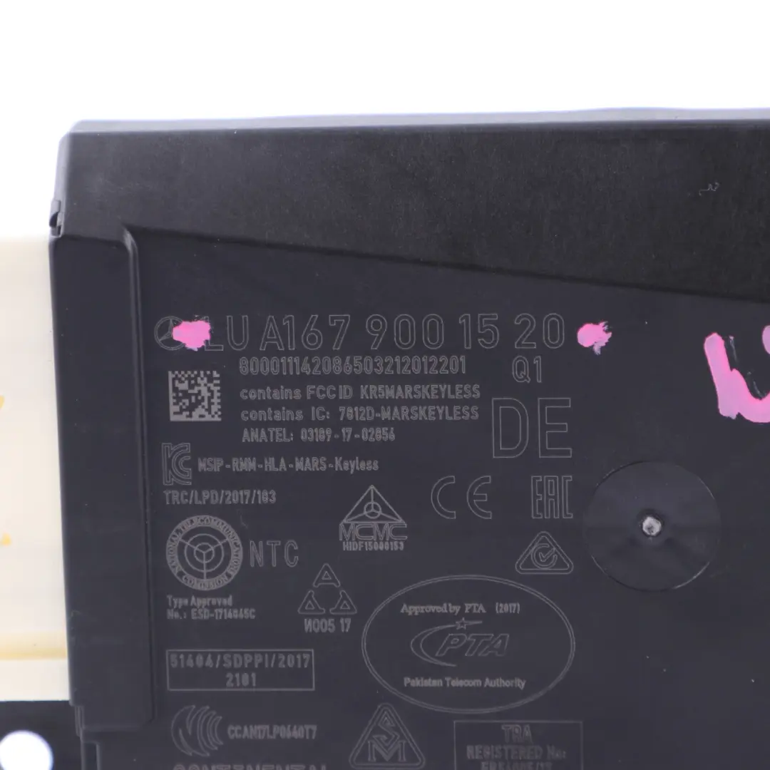 Mercedes C118 W167 W177 W247 Moduł Sterujący Keyless ECU - SKU A1679001520 - Numer Części A1679001520
