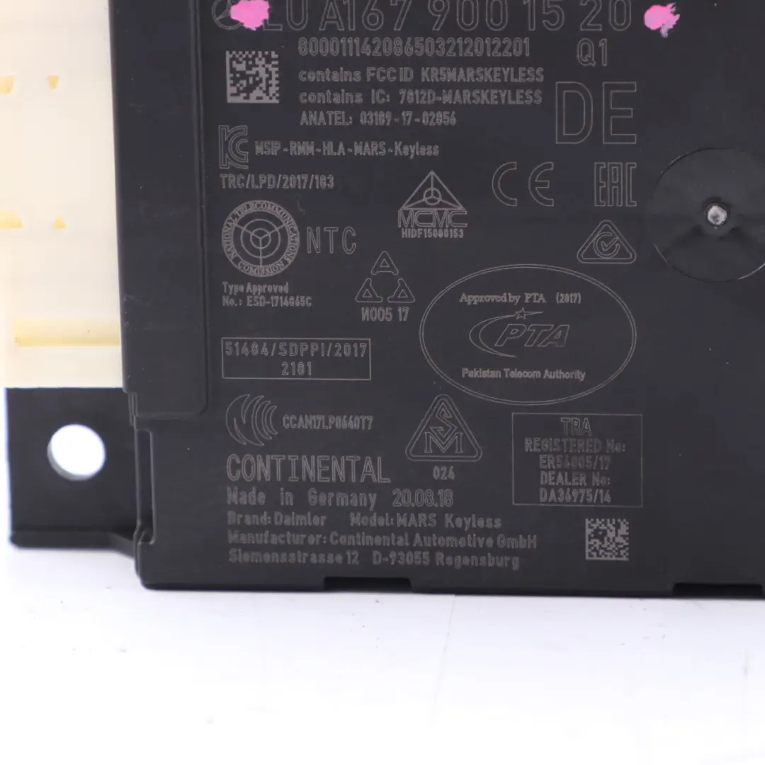 W167 W177 W247 Modulo Controllo Accensione Unità ECU per Mercedes C118 con numero di parte A1679001520 Mercedes C118 W167 W177 W247 Modulo Controllo Accensione Unità ECU - SKU A1679001520 - Numero di parte A1679001520