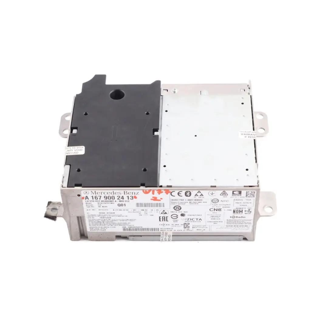 W167 W177 Radio Stereo Nav Navigation Head Unit High to Mercedes with Part number A1679002413 Mercedes W167 W177 Radio Stereo Nav Navigation Head Unit High - SKU A1679002413 - Part number A1679002413