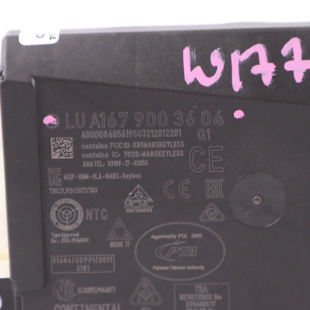  Keyless Go Module Mercedes C118 W177 W247 ECU Entry Control Unit - SKU A1679003604 - Part number A1679003604