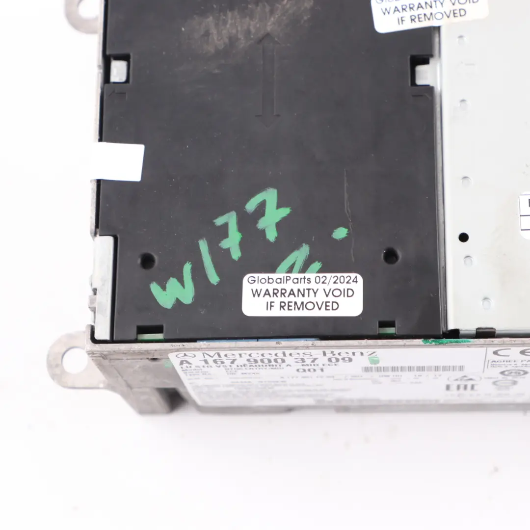 Mercedes W177 Radio Stereo Nav Navigation Head Unit High Module - SKU A1679003709 - Part number A1679003709