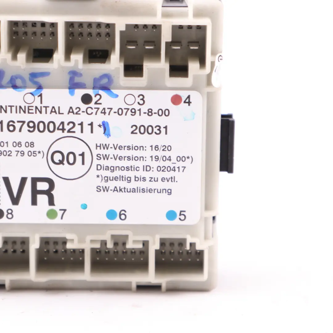 Mercedes W205 W213 W910 Moduł Sterownik Drzwi Przód Prawy ECU - SKU A1679004211 - Numer Części A1679004211