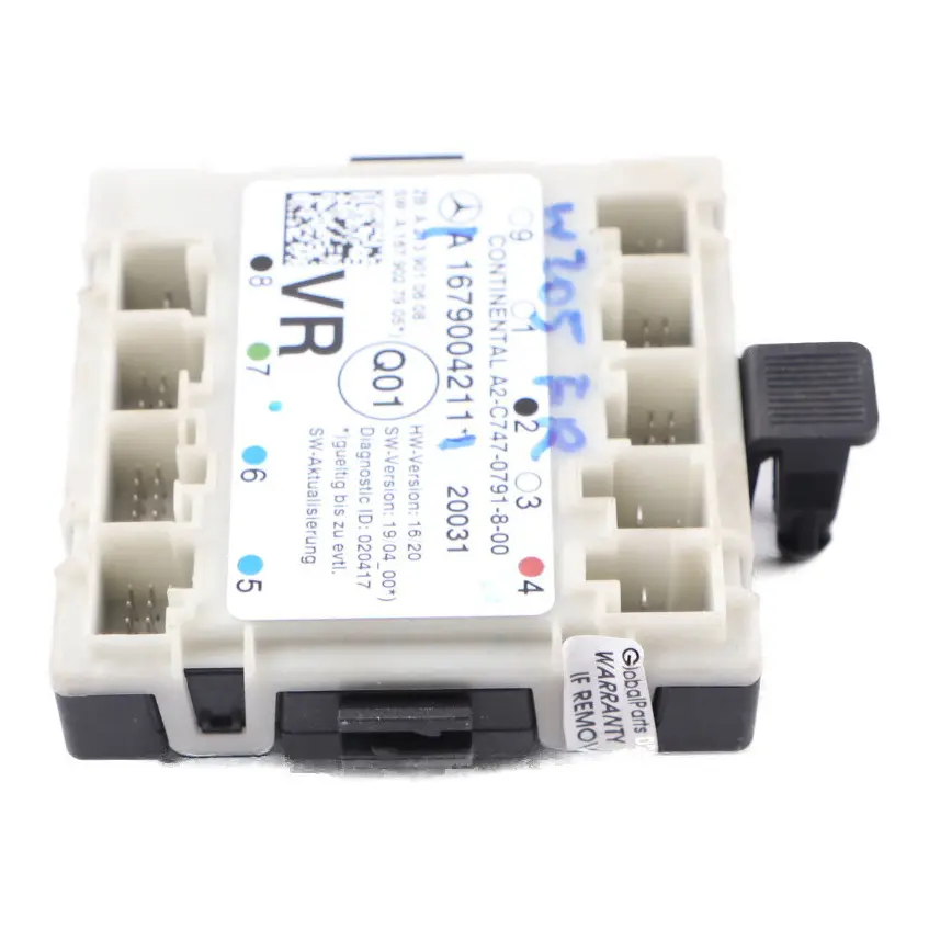 Modulo porta Mercedes W205 W213 W910 anteriore destra Unità ECU per con numero di parte A1679004211 Modulo porta Mercedes W205 W213 W910 anteriore destra Unità ECU - SKU A1679004211 - Numero di parte A1679004211