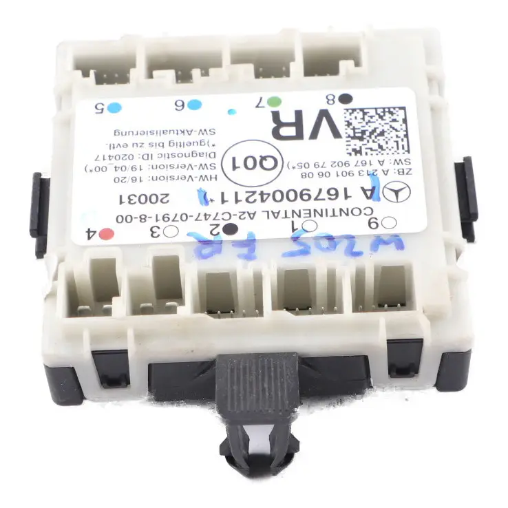 Módulo puerta Mercedes W205 W213 W910 Delantero Derecho Unidad ECU para con número de pieza A1679004211 Módulo puerta Mercedes W205 W213 W910 Delantero Derecho Unidad ECU - SKU A1679004211 - Número de pieza A1679004211