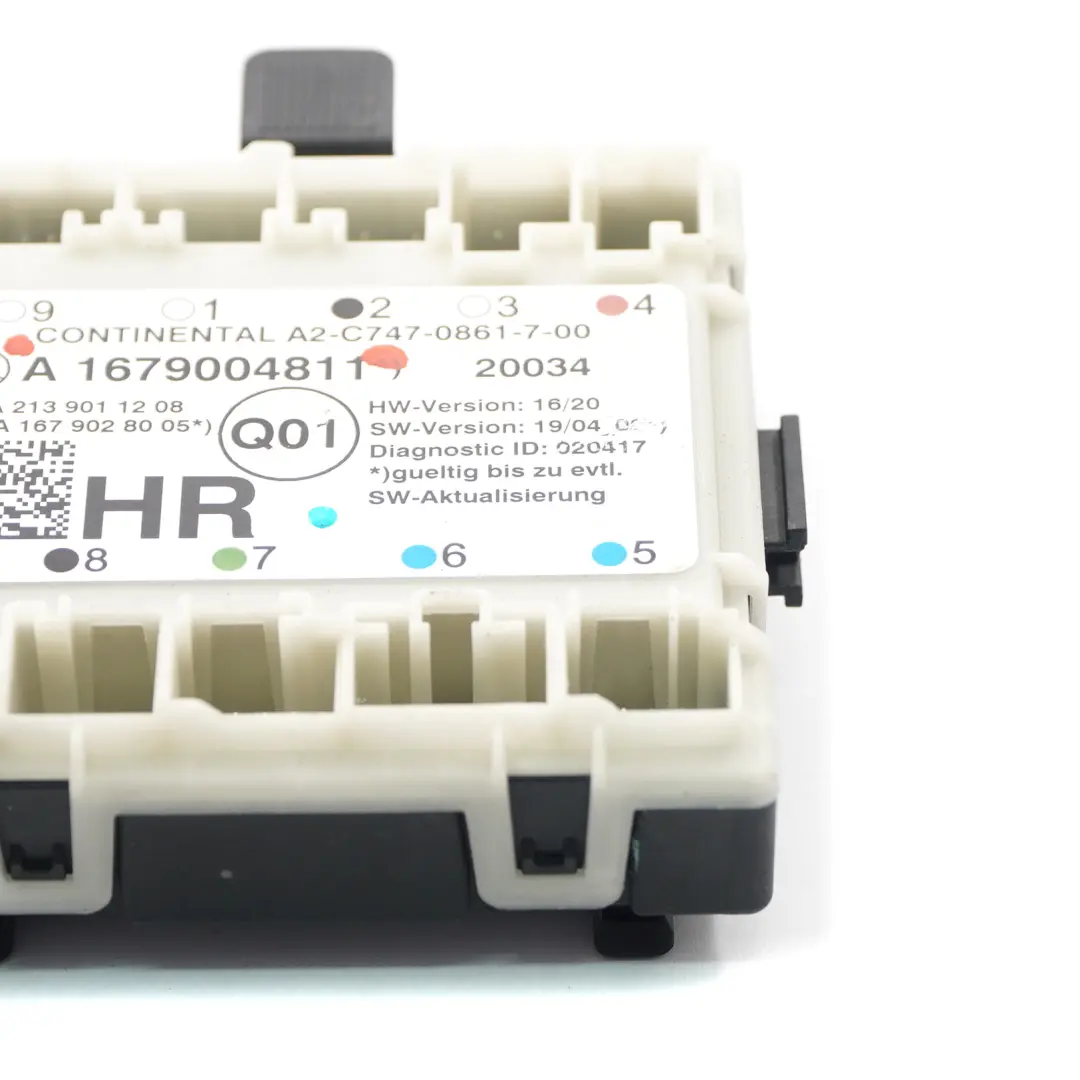 Door Module Mercedes W205 Rear Right O/S Door Control Module to with Part number A1679004811 Door Module Mercedes W205 Rear Right O/S Door Control Module - SKU A1679004811 - Part number A1679004811