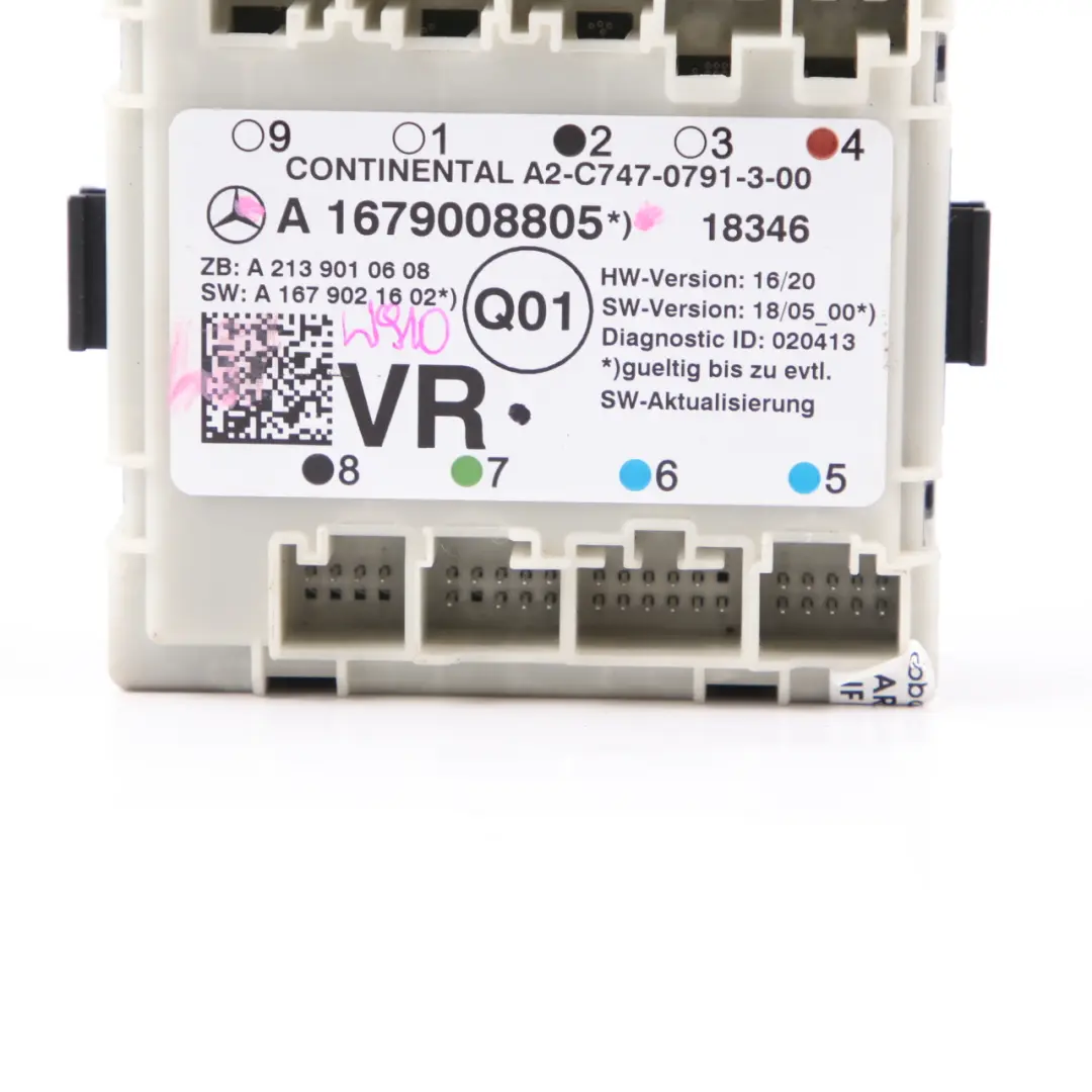 W907 Door Control Unit Module to Mercedes Sprinter with Part number A1679008805 Mercedes Sprinter W907 Door Control Unit Module - SKU A1679008805 - Part number A1679008805