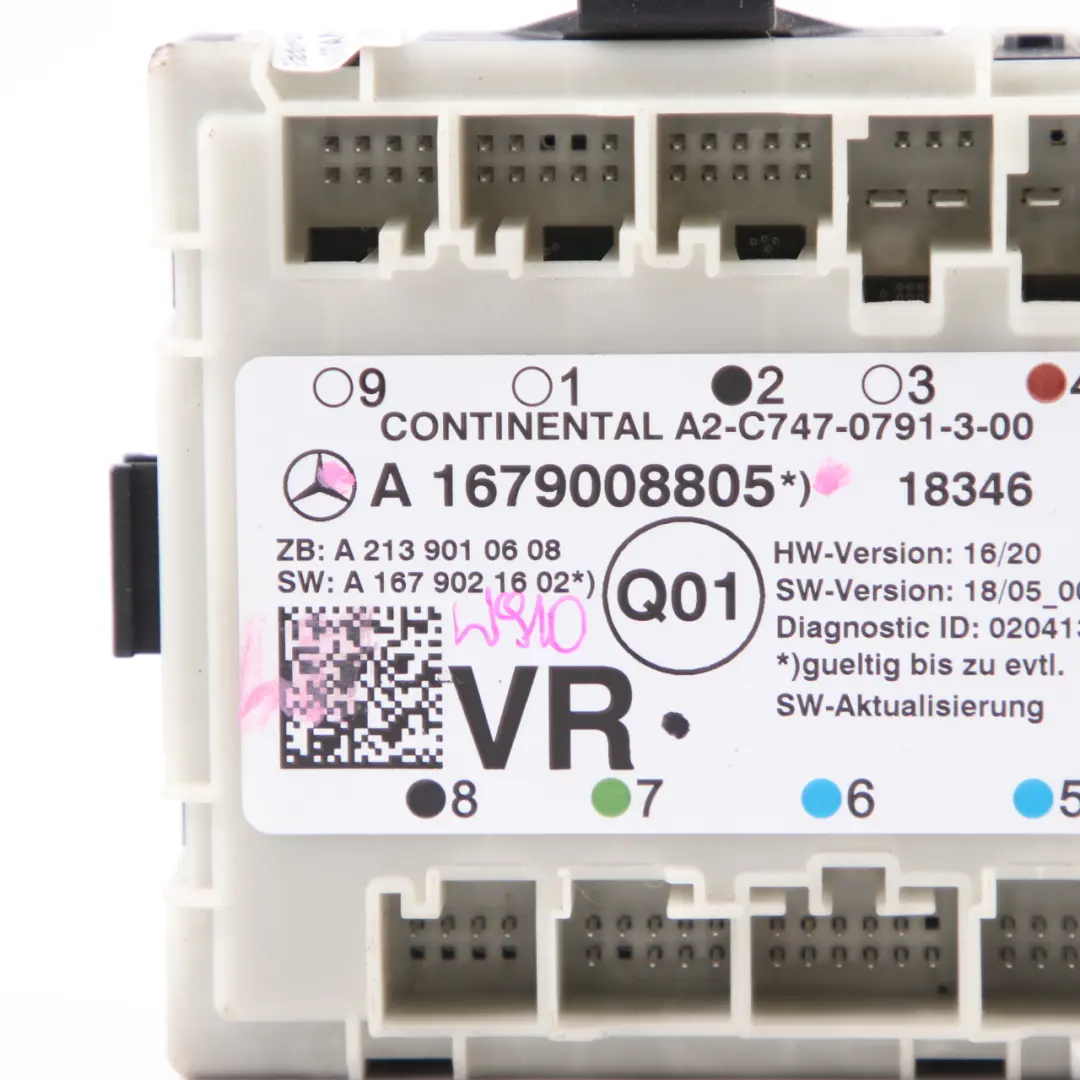 W907 Door Control Unit Module to Mercedes Sprinter with Part number A1679008805 Mercedes Sprinter W907 Door Control Unit Module - SKU A1679008805 - Part number A1679008805