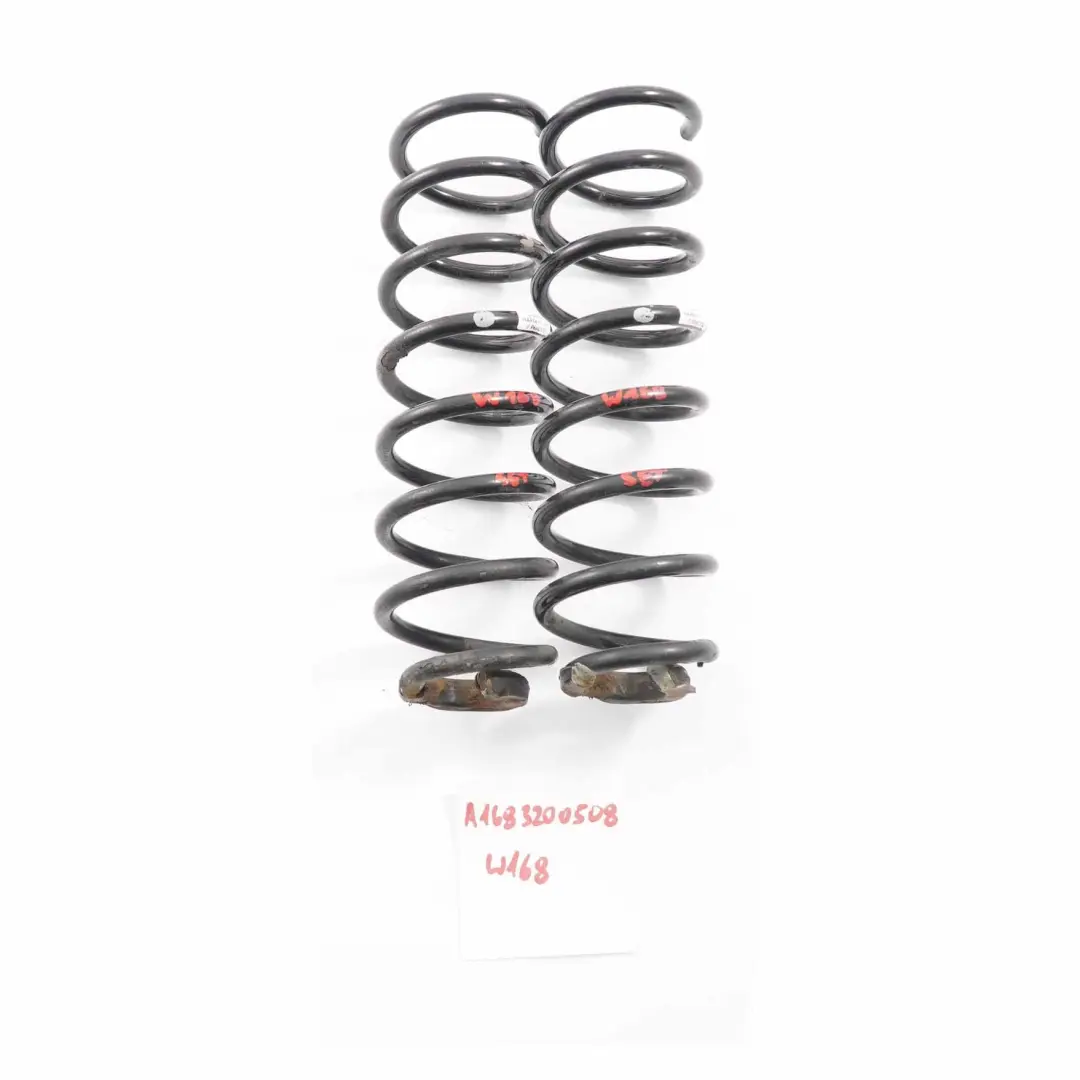 Mercedes-Benz Classe A W168 Set Di Molle Elicoidali Posteriori per con numero di parte A1683200508 Mercedes-Benz Classe A W168 Set Di Molle Elicoidali Posteriori - SKU A1683200508 - Numero di parte A1683200508