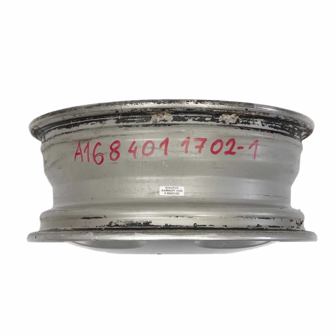 Alloy Wheel Rim 15" 5.5J ET:54 to Mercedes W168 Silver with Part number A1684011702 Mercedes W168 Silver Alloy Wheel Rim 15" 5.5J ET:54 - SKU A1684011702-1 - Part number A1684011702