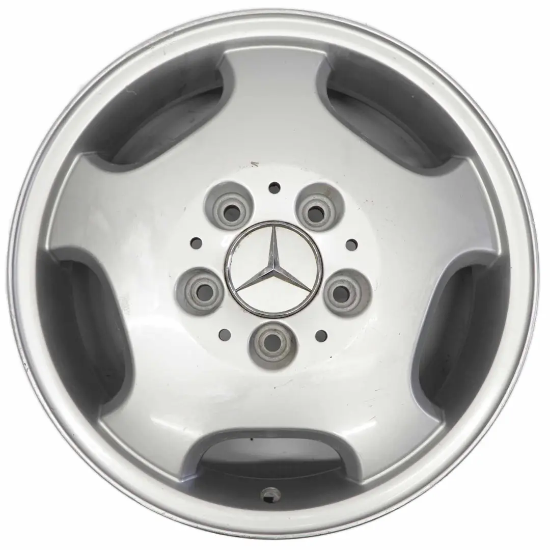 Mercedes W168 Silberne Leichtmetallfelge 15" 5.5J ET:54 - SKU A1684011702-1 - Teilenummer A1684011702