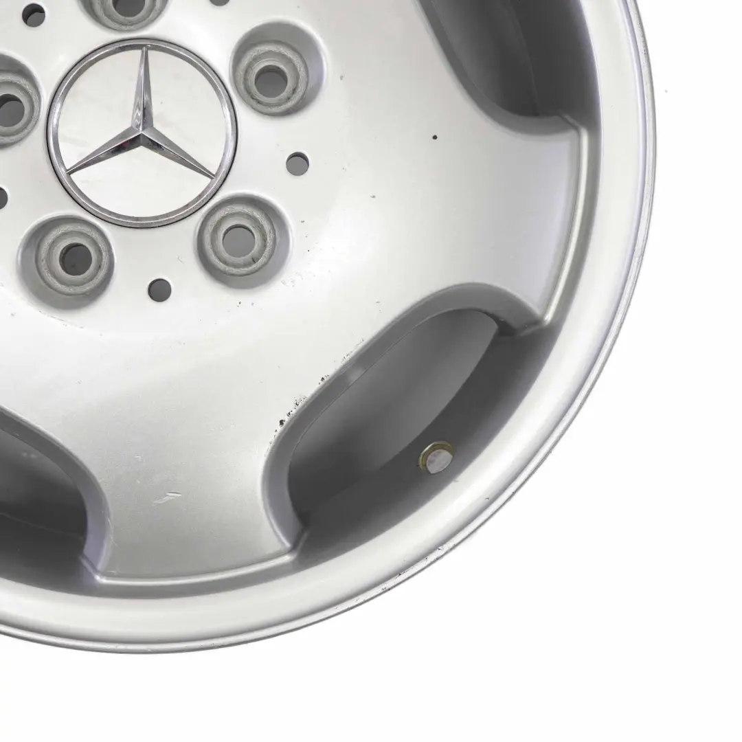 Alloy Wheel Rim 15" 5.5J ET:54 to Mercedes W168 Silver with Part number A1684011702 Mercedes W168 Silver Alloy Wheel Rim 15" 5.5J ET:54 - SKU A1684011702-2 - Part number A1684011702