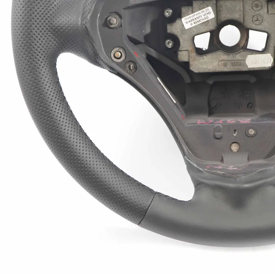  Mercedes-Benz Clase A W168 NUEVO volante de cuero con hilos negros - SKU A1684600803-1 - Número de pieza A1684600803