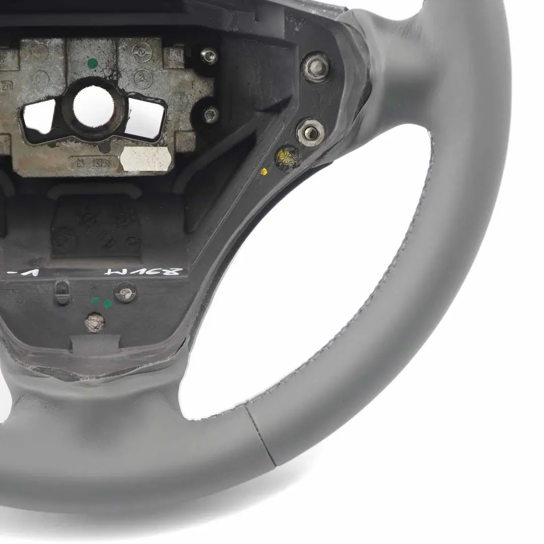 Grey Leather Steering Wheel to Mercedes W168 NEW with Part number A1684600903 Mercedes W168 NEW Grey Leather Steering Wheel - SKU A1684600903-1 - Part number A1684600903