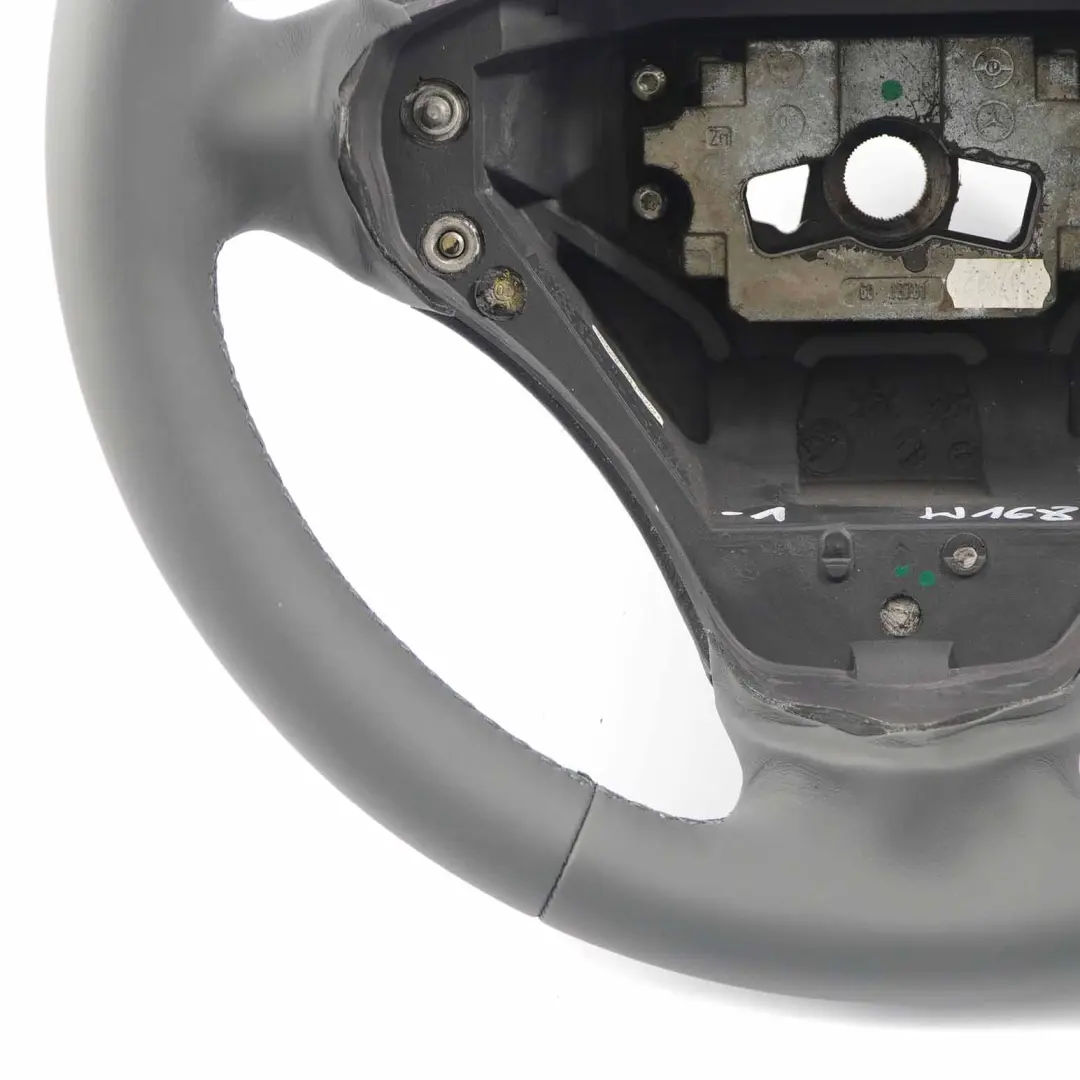 Mercedes W168 NEW Grey Leather Steering Wheel - SKU A1684600903-1 - Part number A1684600903