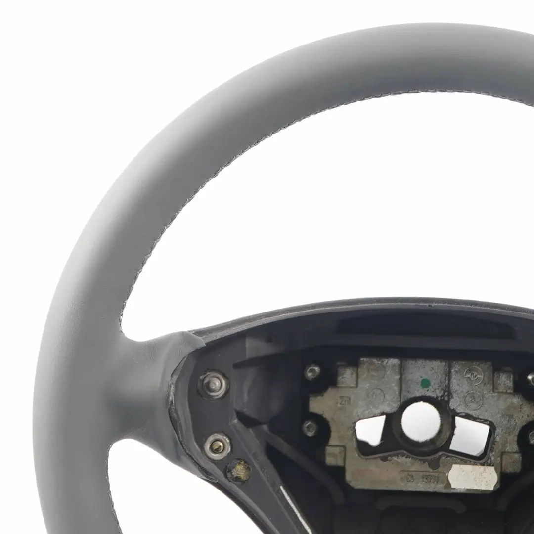 Mercedes W168 NEW Grey Leather Steering Wheel - SKU A1684600903-1 - Part number A1684600903