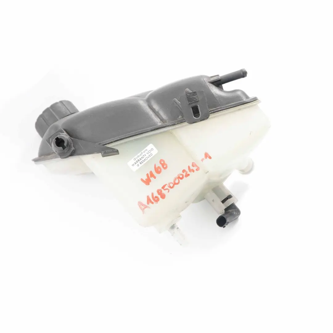 Tanque De Expansion De Refrigerante Botella para Mercedes W168 con número de pieza A1685000249 Mercedes W168 Tanque De Expansion De Refrigerante Botella - SKU A1685000249-1 - Número de pieza A1685000249