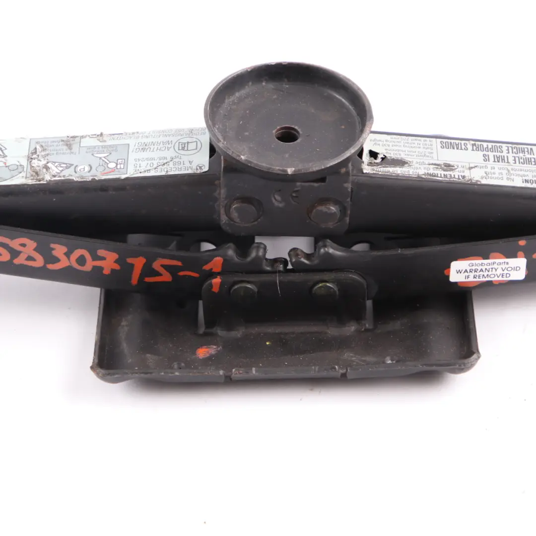 Gato elevador coche Mercedes W168 W169 W245 Herramienta emergencia para con número de pieza A1685830715 Gato elevador coche Mercedes W168 W169 W245 Herramienta emergencia - SKU A1685830715-1 - Número de pieza A1685830715