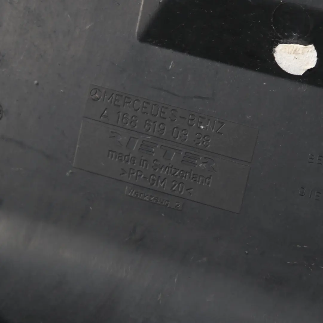 Underbody Underfloor Panel Guard Cover Floor to Mercedes W168 with Part number A1686190338 Mercedes W168 Underbody Underfloor Panel Guard Cover Floor - SKU A1686190338 - Part number A1686190338