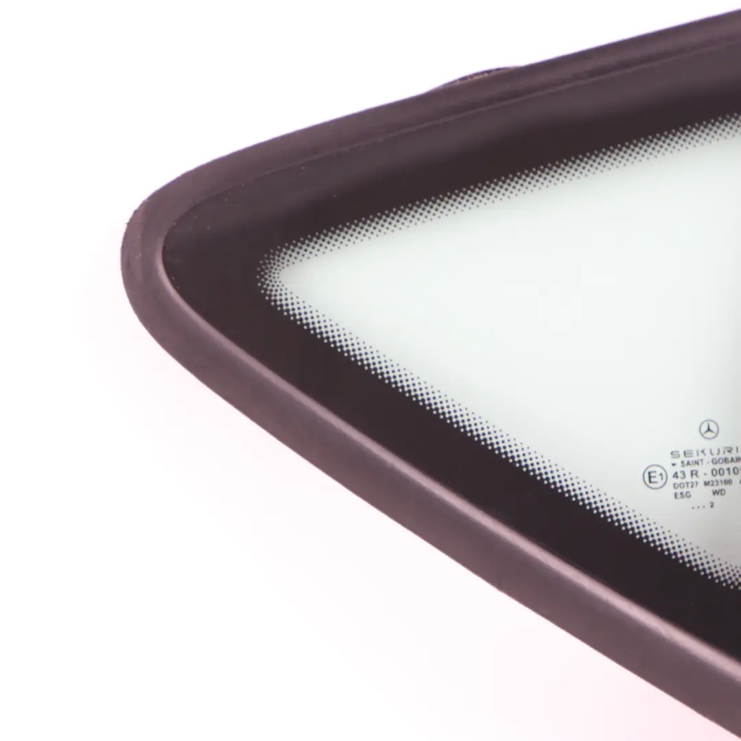 Glass Fixed Quarter Rear Right O/S Window Glazing AS2 to Mercedes W168 with Part number A1686700412 Mercedes W168 Glass Fixed Quarter Rear Right O/S Window Glazing AS2 - SKU A1686700412-1 - Part number A1686700412