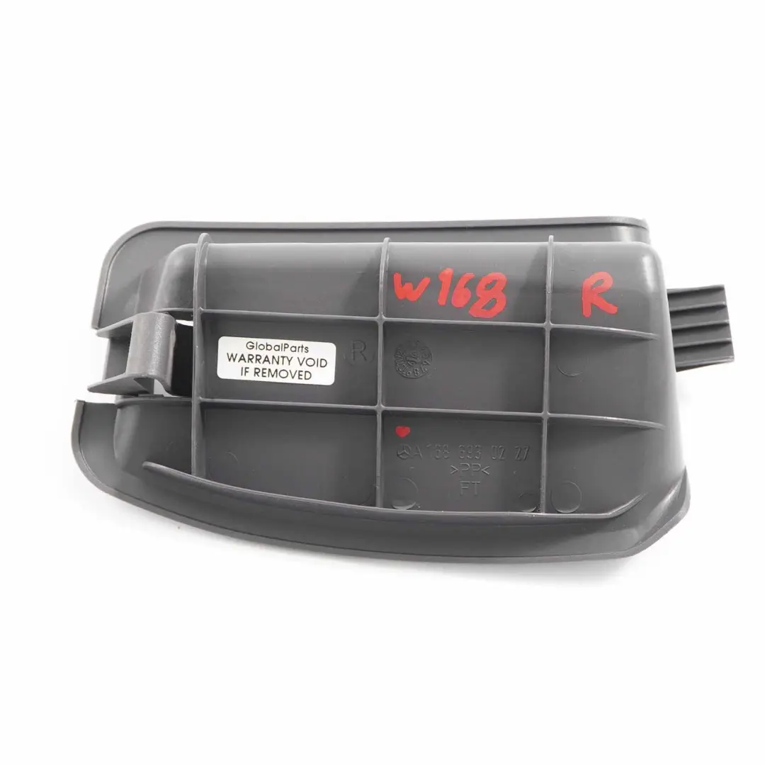 Mercedes W168 Boot Trunk Panel Rear Right O/S Light Covering Cap - SKU A1686930227 - Part number A1686930227