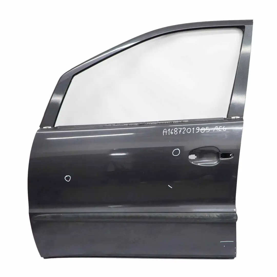 Mercedes W168 Door Front Left N/S Meteorgrau Meteor Grey Metallic - 195 - SKU A1687201905-MEG - Part number A1687201905
