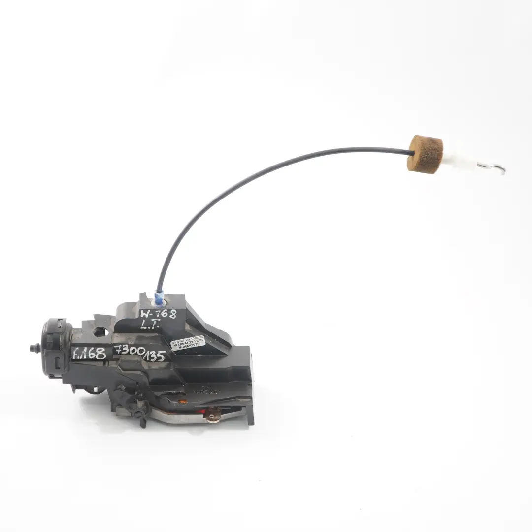 Schließen Verriegelung Anschluss Hinten Links für Mercedes W168 mit Teilenummer A1687301535 Mercedes W168 Schließen Verriegelung Anschluss Hinten Links - SKU A1687301535 - Teilenummer A1687301535