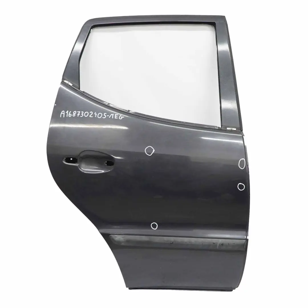 Mercedes W168 Door Rear Right O/S Meteorgrau Meteor Grey Metallic - 195 - SKU A1687302405-MEG - Part number A1687302405