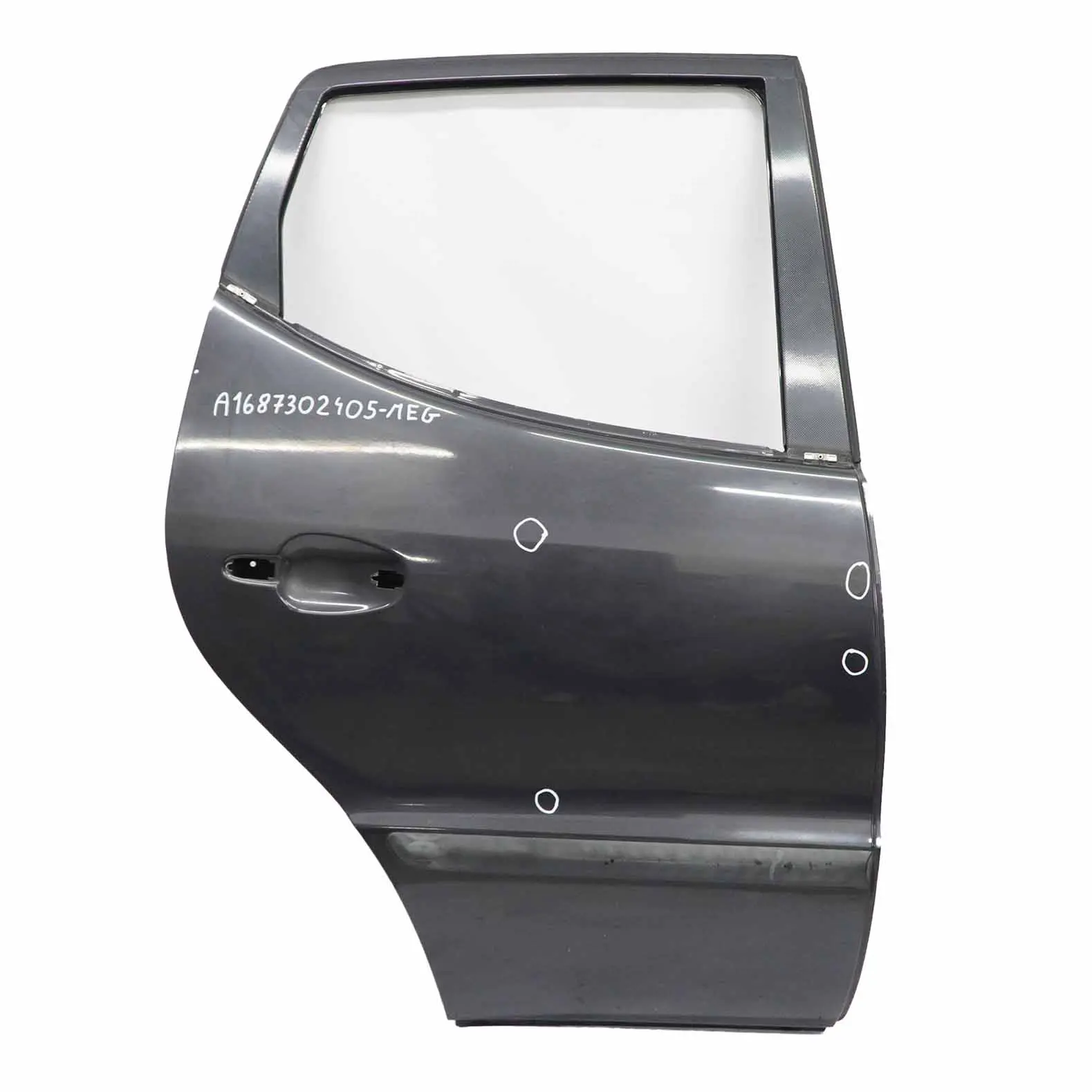 Mercedes W168 Puerta Trasera Derecha Meteorgrau Metallic - 195