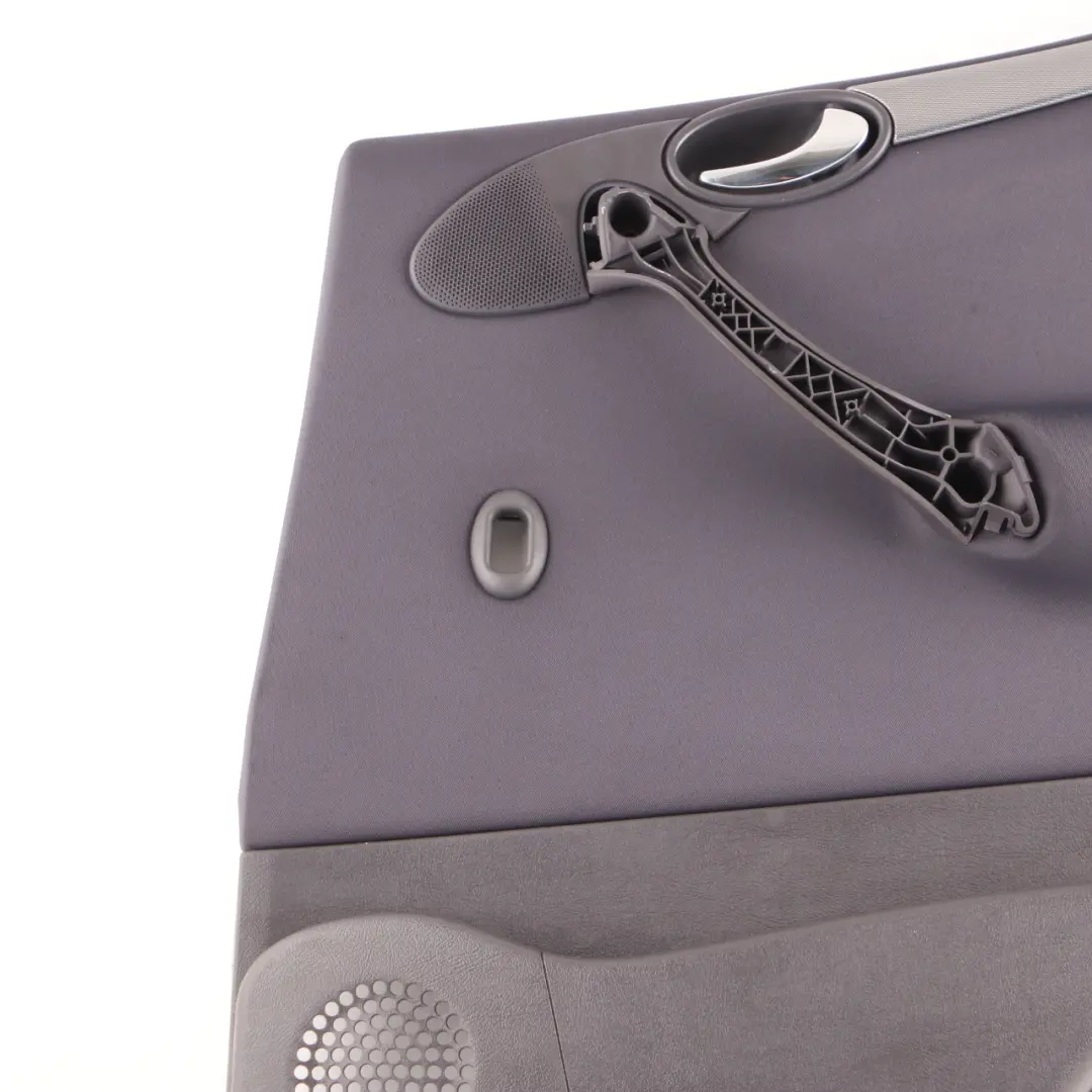 Door Card Rear Right O/S Door Trim Panel Cloth Slate Grey to Mercedes W168 with Part number A1687305070 Mercedes W168 Door Card Rear Right O/S Door Trim Panel Cloth Slate Grey - SKU A1687305070 - Part number A1687305070