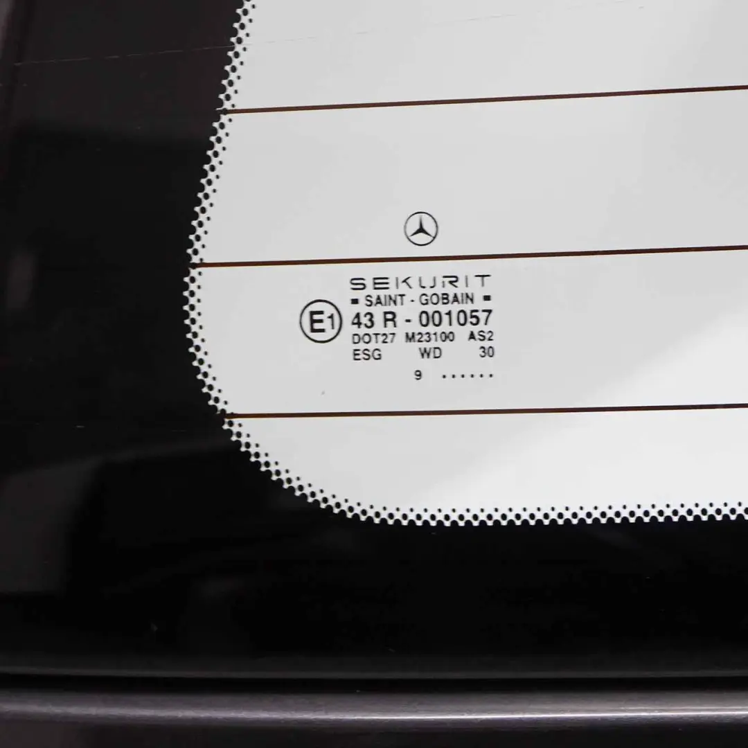 Mercedes W168 Boot Trunk Lid Tailgate Rear End Meteor Grey Metallic - 195 - SKU A1687405205-MEG - Part number A1687405205