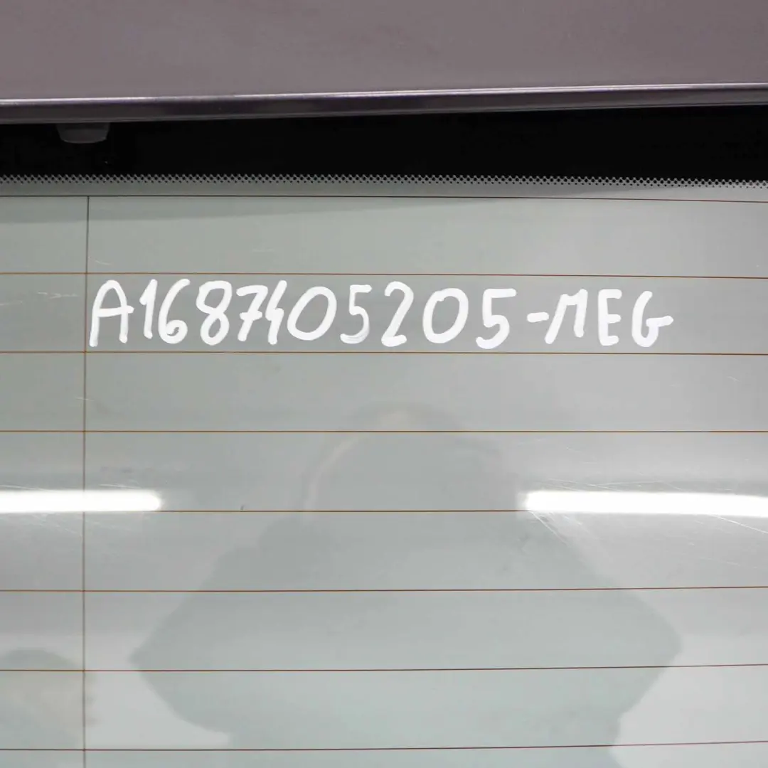 Mercedes W168 Boot Trunk Lid Tailgate Rear End Meteor Grey Metallic - 195 - SKU A1687405205-MEG - Part number A1687405205