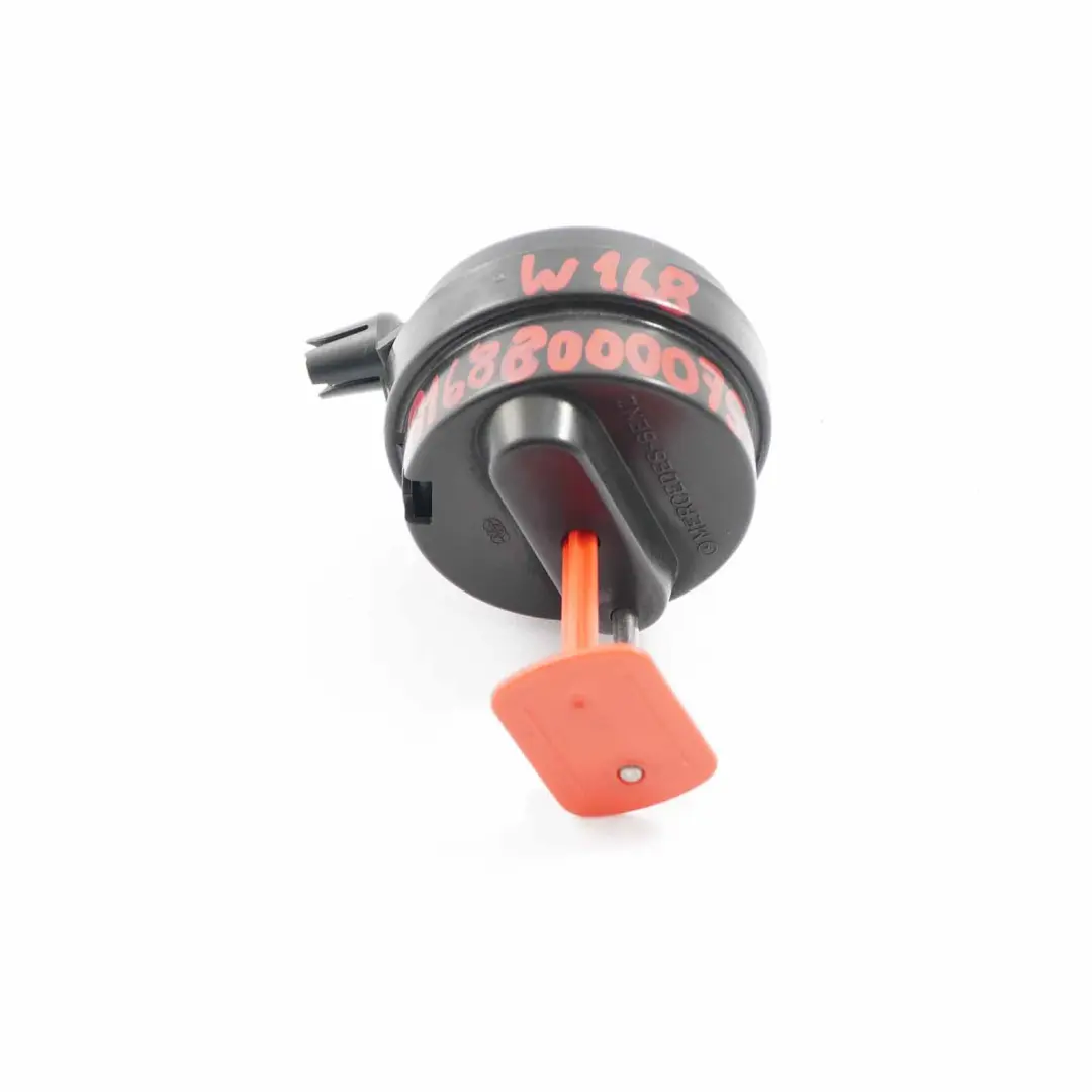 Combustible Flap Lock Elemento de Vacío Soporte para Mercedes W168 con número de pieza A1688000075 Mercedes W168 Combustible Flap Lock Elemento de Vacío Soporte - SKU A1688000075-1 - Número de pieza A1688000075