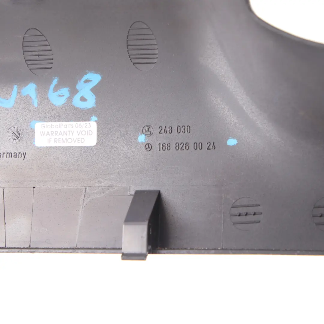 Brake Light Rear Third Stop Lamp Cover Trim Black to Mercedes W168 with Part number A1688260024 Mercedes W168 Brake Light Rear Third Stop Lamp Cover Trim Black - SKU A1688260024 - Part number A1688260024