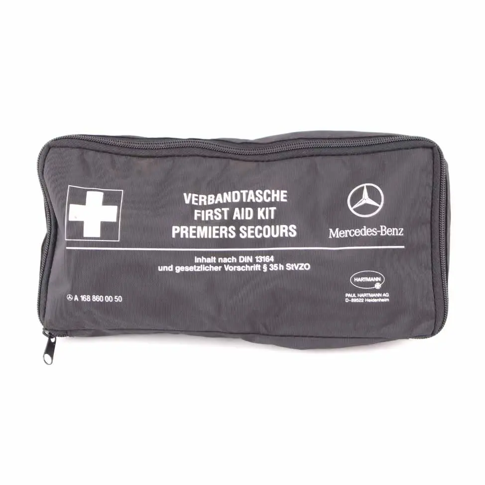 Botiquín Primeros Auxilios Emergencia Caja para Mercedes W168 con número de pieza A1688600050 Mercedes W168 Botiquín Primeros Auxilios Emergencia Caja - SKU A1688600050 - Número de pieza A1688600050