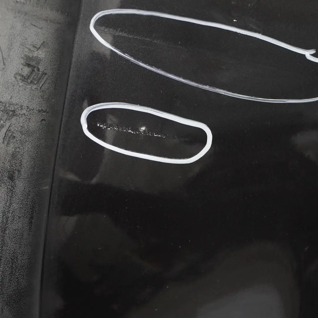 Bumper Trim Panel Meteor Grey Metallic - 195 to Mercedes W168 Rear with Part number A1688800071 Mercedes W168 Rear Bumper Trim Panel Meteor Grey Metallic - 195 - SKU A1688800071-MEG - Part number A1688800071