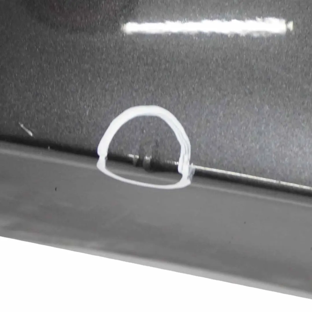 Bumper Trim Panel Meteor Grey Metallic - 195 to Mercedes W168 Rear with Part number A1688800071 Mercedes W168 Rear Bumper Trim Panel Meteor Grey Metallic - 195 - SKU A1688800071-MEG - Part number A1688800071