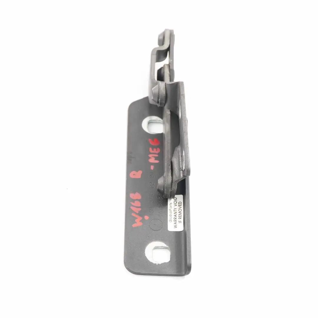 Mercedes W168 Bisagra Derecha Capo Delantera Meteorgrau - 195 - SKU A1688800228-MEG - Número de pieza A1688800228