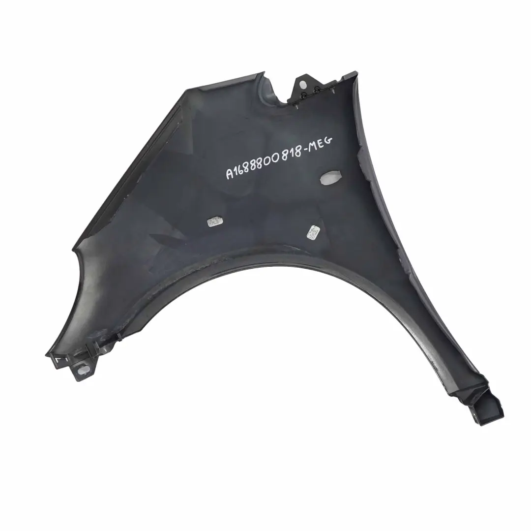 Mercedes W168 Seitenwand Vorne Rechts Kotflügel Meteorgrau Metallic - 195 - SKU A1688800818-MEG - Teilenummer A1688800818