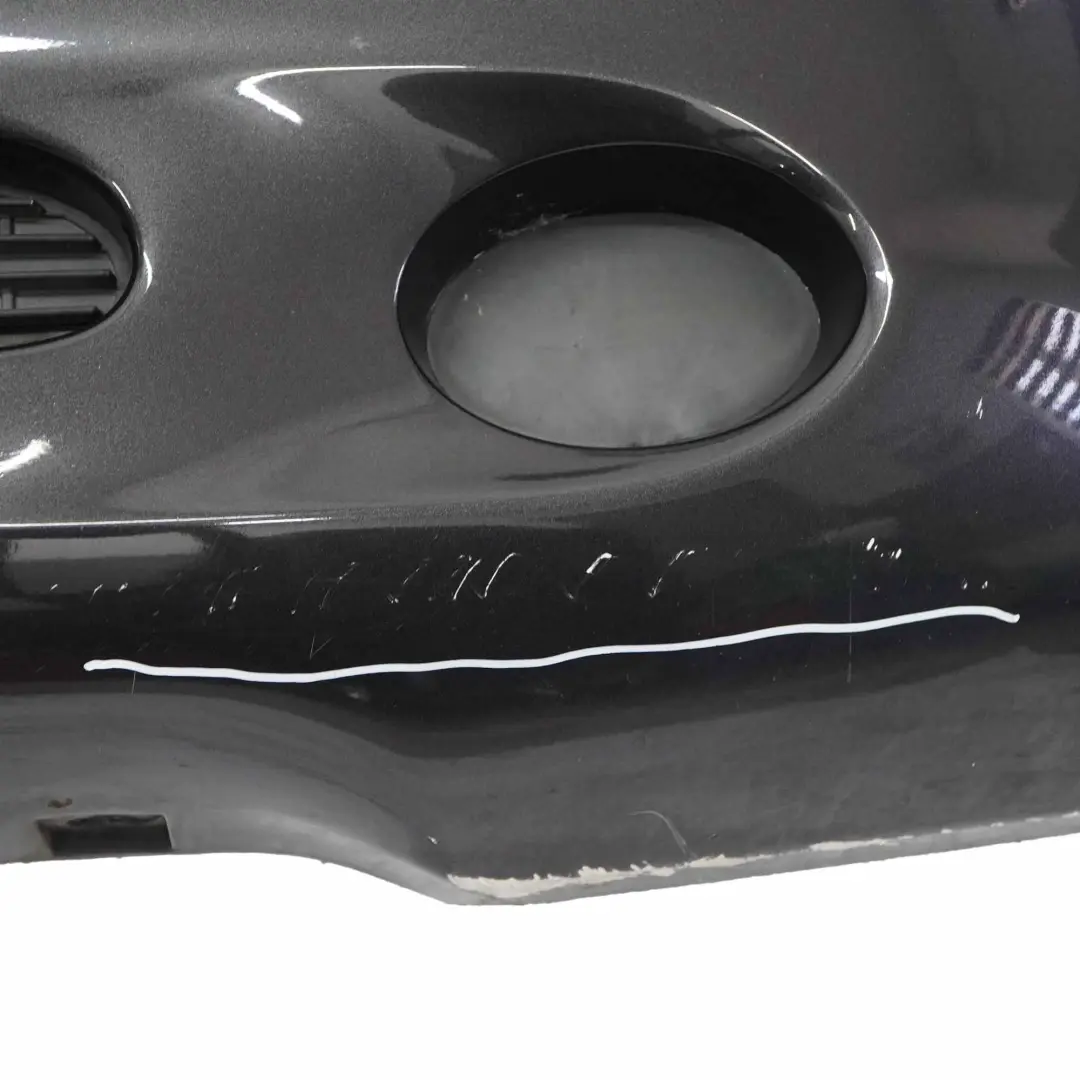 Mercedes W168 Front Bumper Trim Covering Panel Meteor Grey Metallic - 195 - SKU A1688850025-MEG - Part number A1688850025