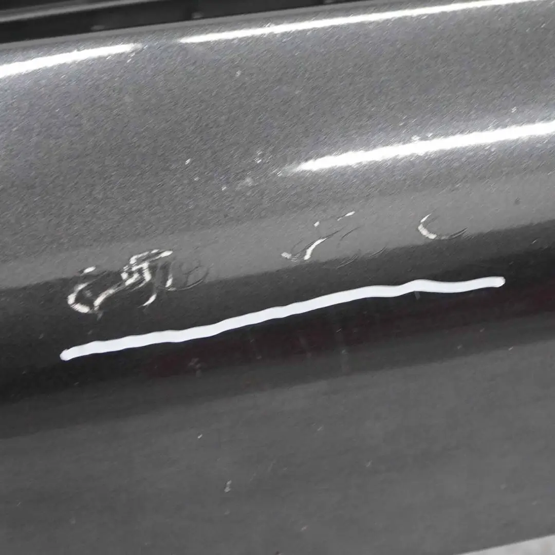 Mercedes W168 Front Bumper Trim Covering Panel Meteor Grey Metallic - 195 - SKU A1688850025-MEG - Part number A1688850025